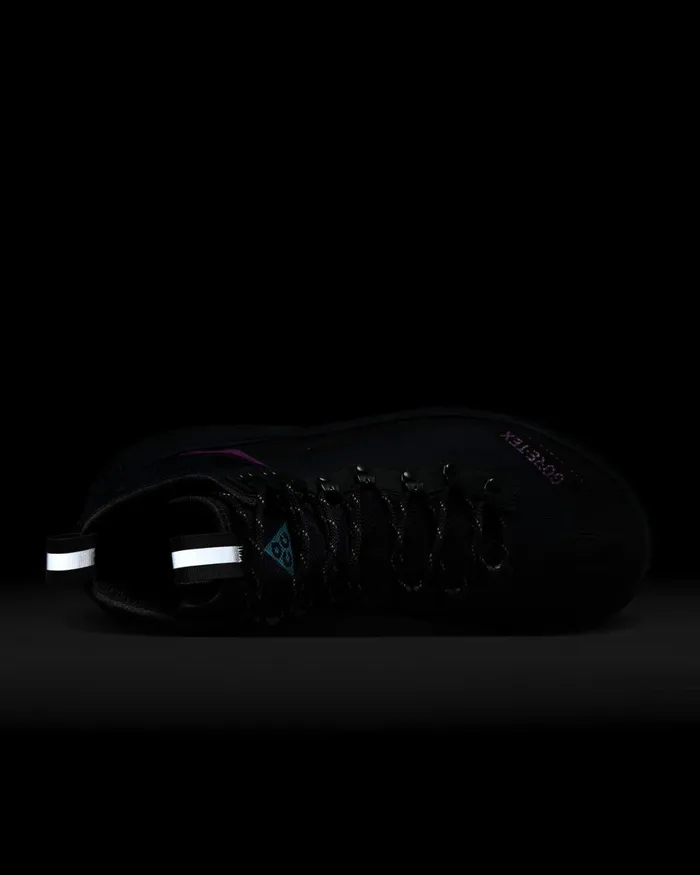 Women Nike All Shoes ACG Air Zoom Gaiadome GORETEX Obsidiananthracitehyper Violetteal Nebula