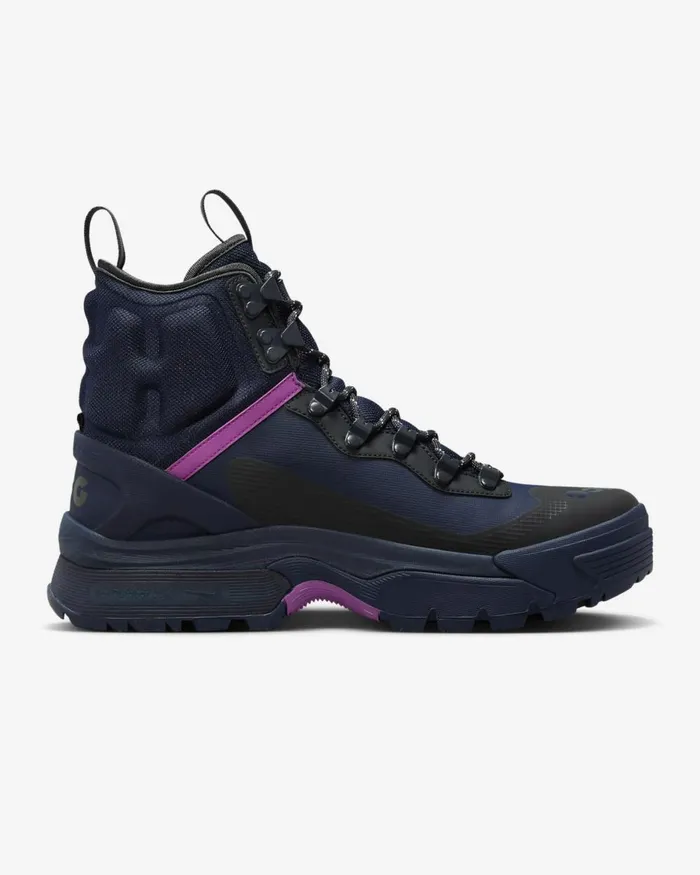 Women Nike All Shoes ACG Air Zoom Gaiadome GORETEX Obsidiananthracitehyper Violetteal Nebula