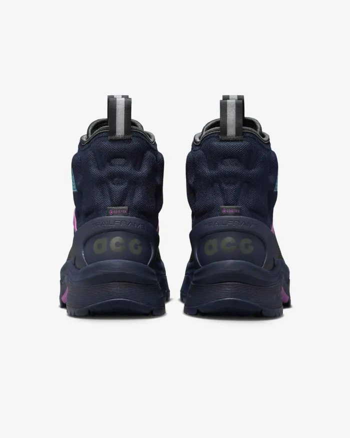 Women Nike All Shoes ACG Air Zoom Gaiadome GORETEX Obsidiananthracitehyper Violetteal Nebula