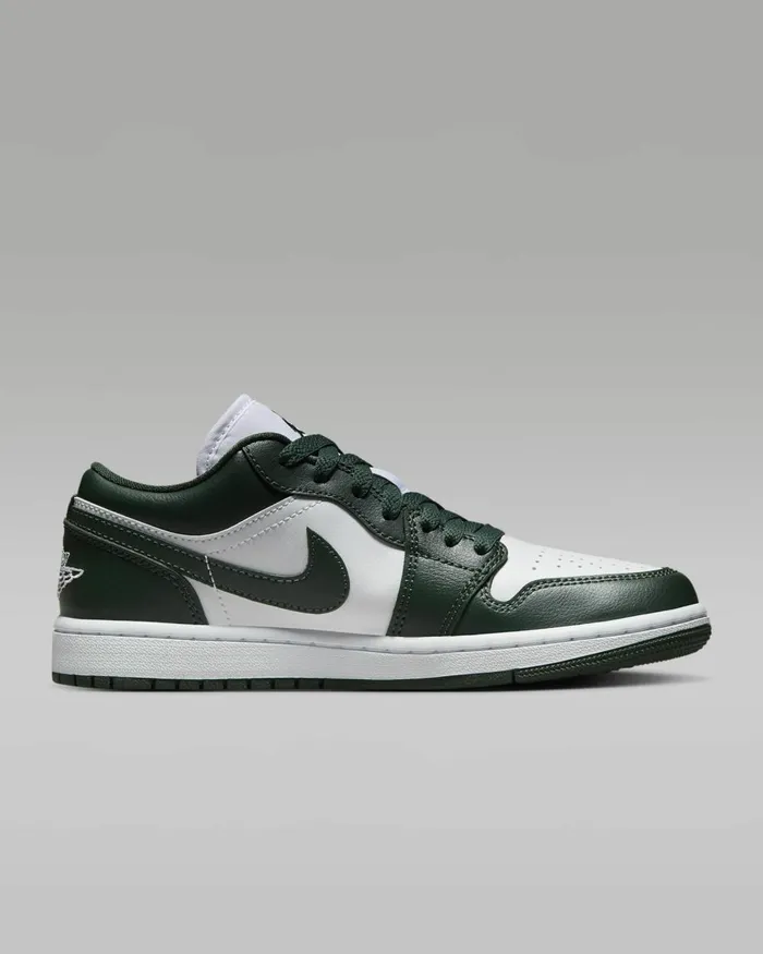 Women Nike All Shoes Air Jordan 1 Low Whitegalactic Jade