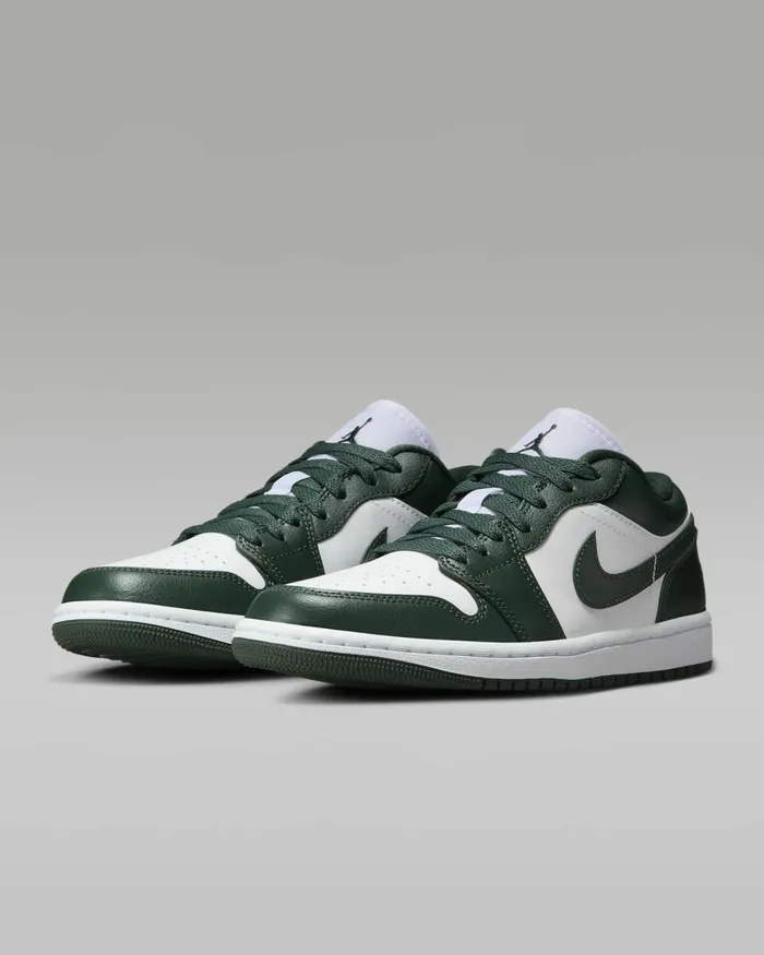 Women Nike All Shoes Air Jordan 1 Low Whitegalactic Jade