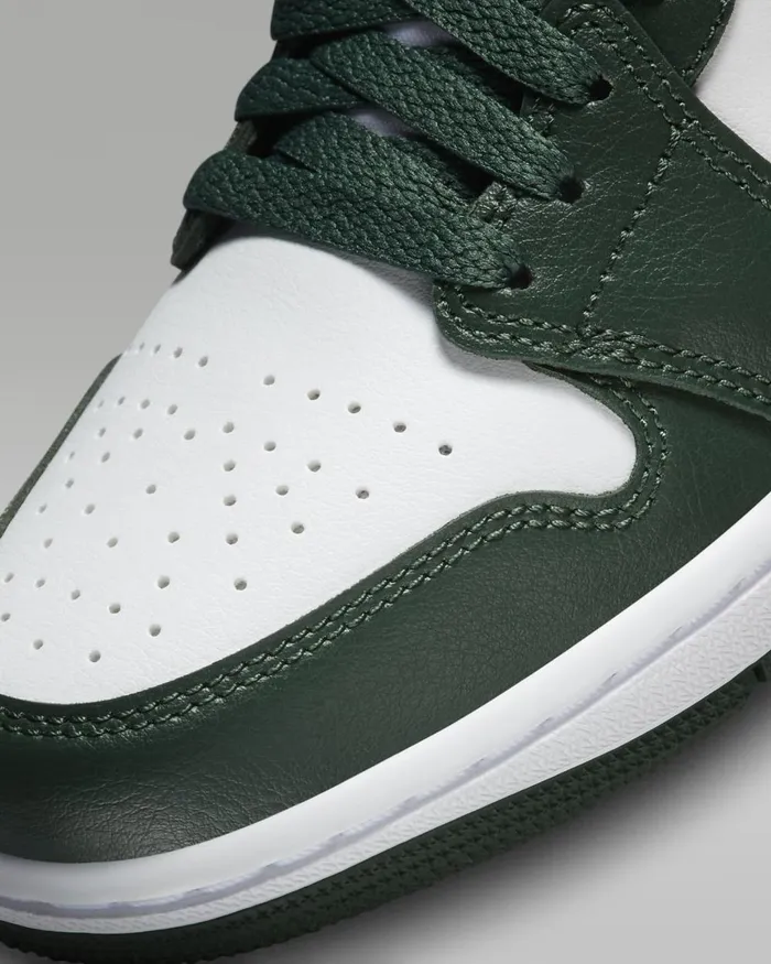 Women Nike All Shoes Air Jordan 1 Low Whitegalactic Jade