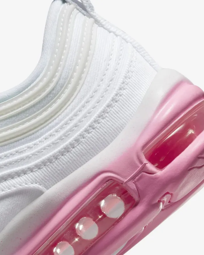 Women Nike All Shoes Air Max 97 SE Whitepink Foam