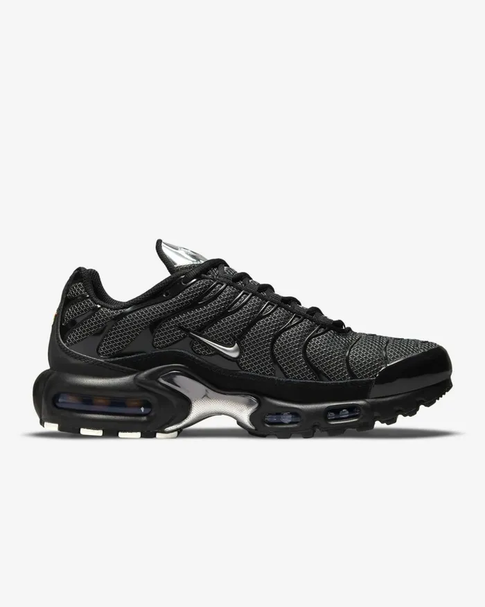 Women Nike All Shoes Air Max Plus Blackturquoise Bluemetallic Silver