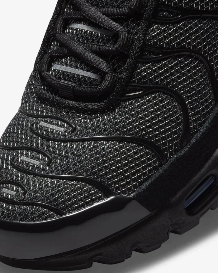 Women Nike All Shoes Air Max Plus Blackturquoise Bluemetallic Silver
