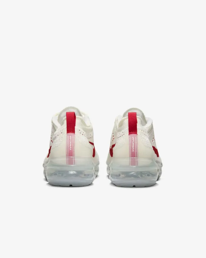 Women Nike All Shoes Air VaporMax 2023 Flyknit Sailphantommetallic Silvertrack Red