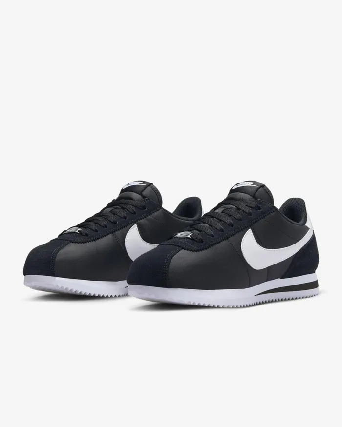 Women Nike All Shoes Cortez TXT Blackwhite