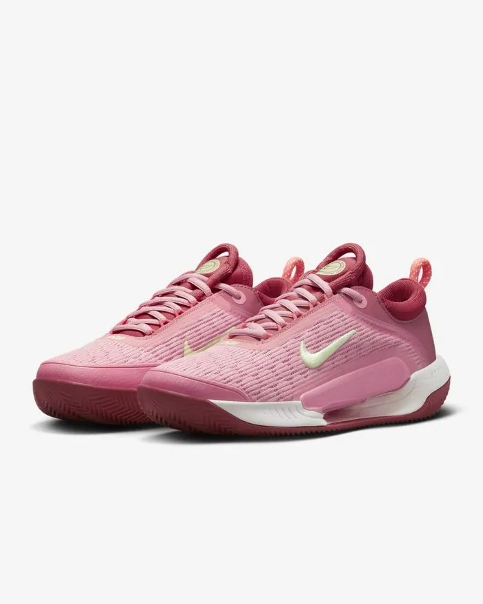 Women Nike All Shoes NikeCourt Air Zoom NXT Coral Chalkbarely Volthot Punchadobe