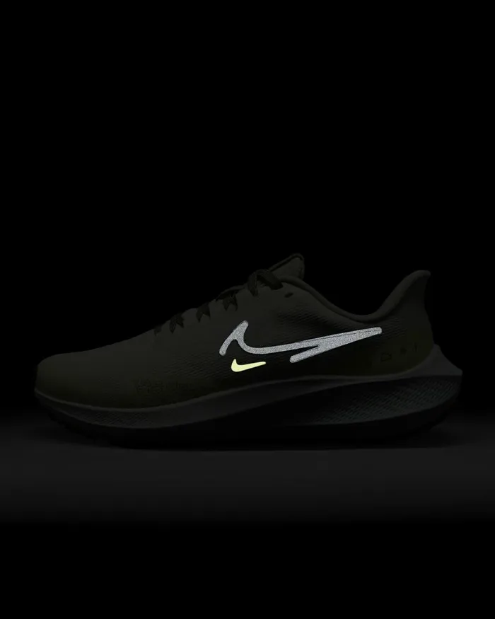 Women Nike All Shoes Pegasus Shield Pale Ivoryneutral Oliveluminous Greenblack