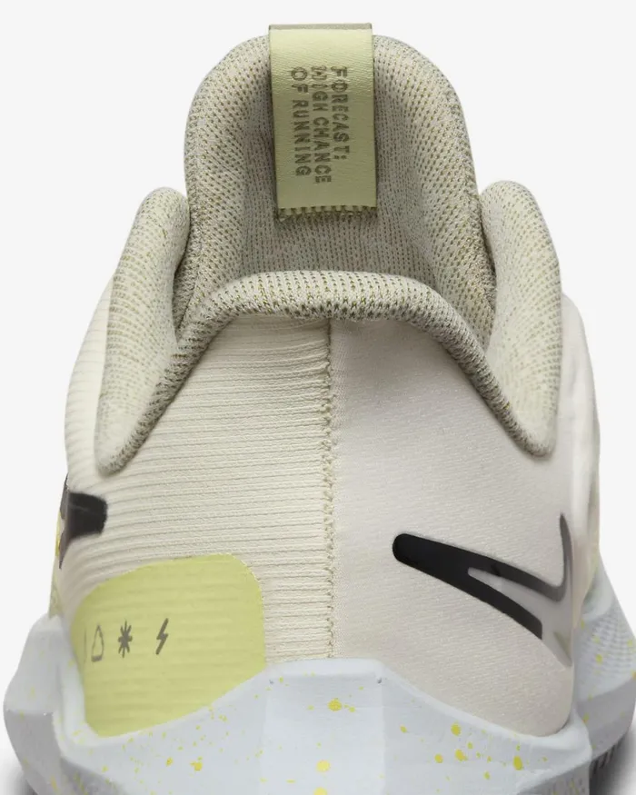 Women Nike All Shoes Pegasus Shield Pale Ivoryneutral Oliveluminous Greenblack