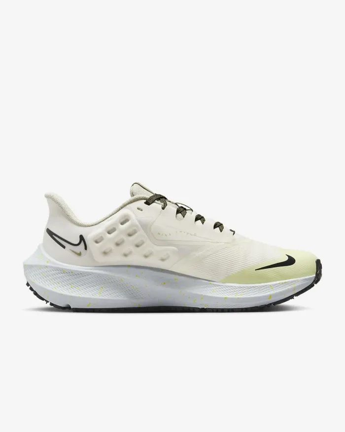Women Nike All Shoes Pegasus Shield Pale Ivoryneutral Oliveluminous Greenblack
