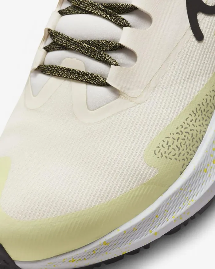 Women Nike All Shoes Pegasus Shield Pale Ivoryneutral Oliveluminous Greenblack