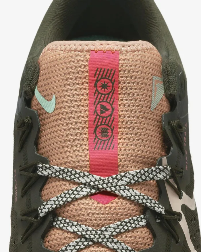 Women Nike All Shoes Pegasus Trail 4 Sequoiaamber Brownemerald Riseguava Ice