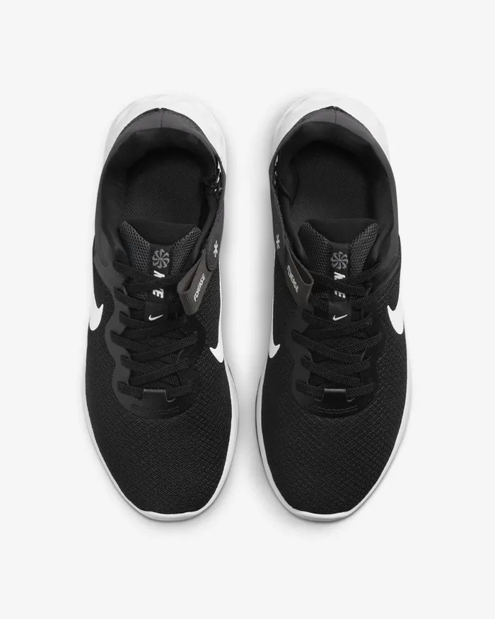 Women Nike All Shoes Revolution 6 FlyEase Blackdark Smoke Greycool Greywhite