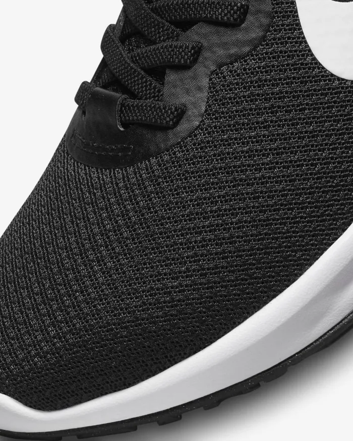 Women Nike All Shoes Revolution 6 FlyEase Blackdark Smoke Greycool Greywhite
