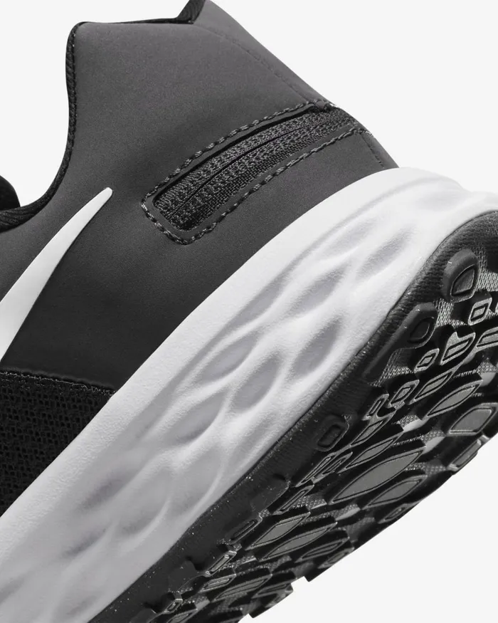 Women Nike All Shoes Revolution 6 FlyEase Blackdark Smoke Greycool Greywhite