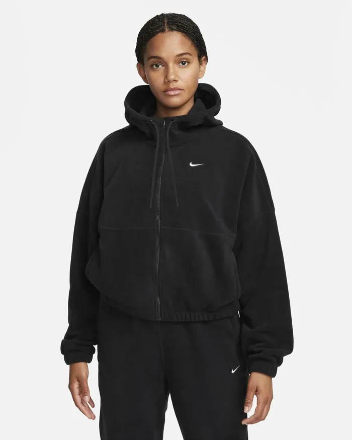 Women Nike Hoodies And Sweatshirts ThermaFIT One Blackpale Ivory
