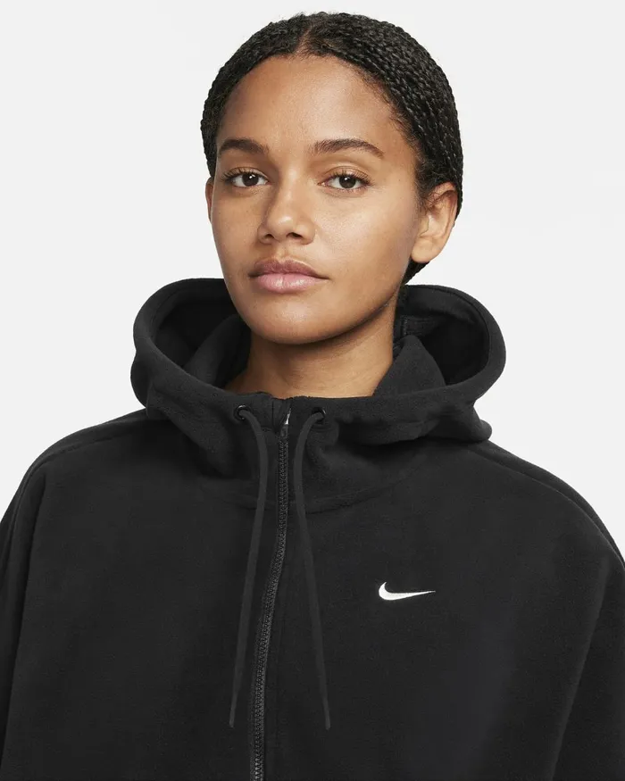 Women Nike Hoodies And Sweatshirts ThermaFIT One Blackpale Ivory