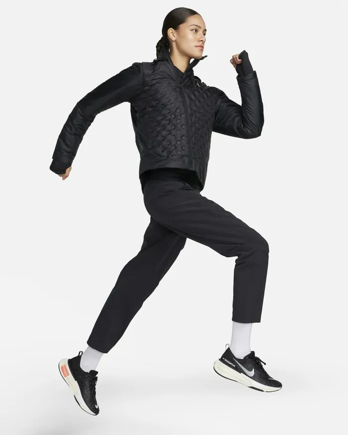 Women Nike Jackets ThermaFIT ADV Repel AeroLoft Black