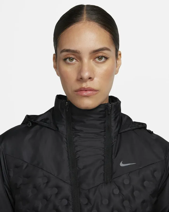 Women Nike Jackets ThermaFIT ADV Repel AeroLoft Black