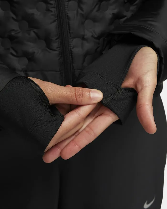 Women Nike Jackets ThermaFIT ADV Repel AeroLoft Black