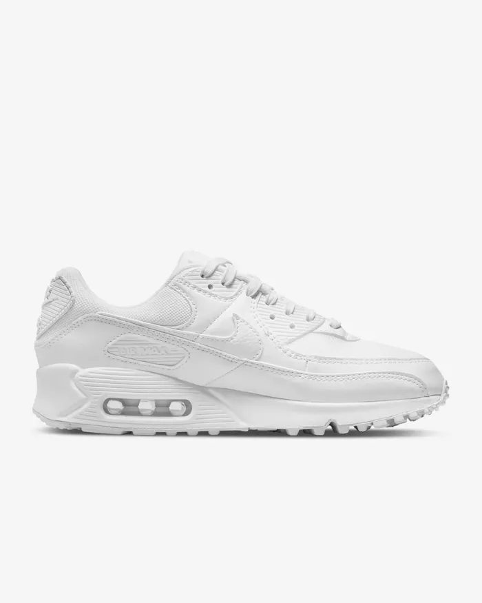 Women Nike Lifestyle Air Max 90 Whitewhitewhite
