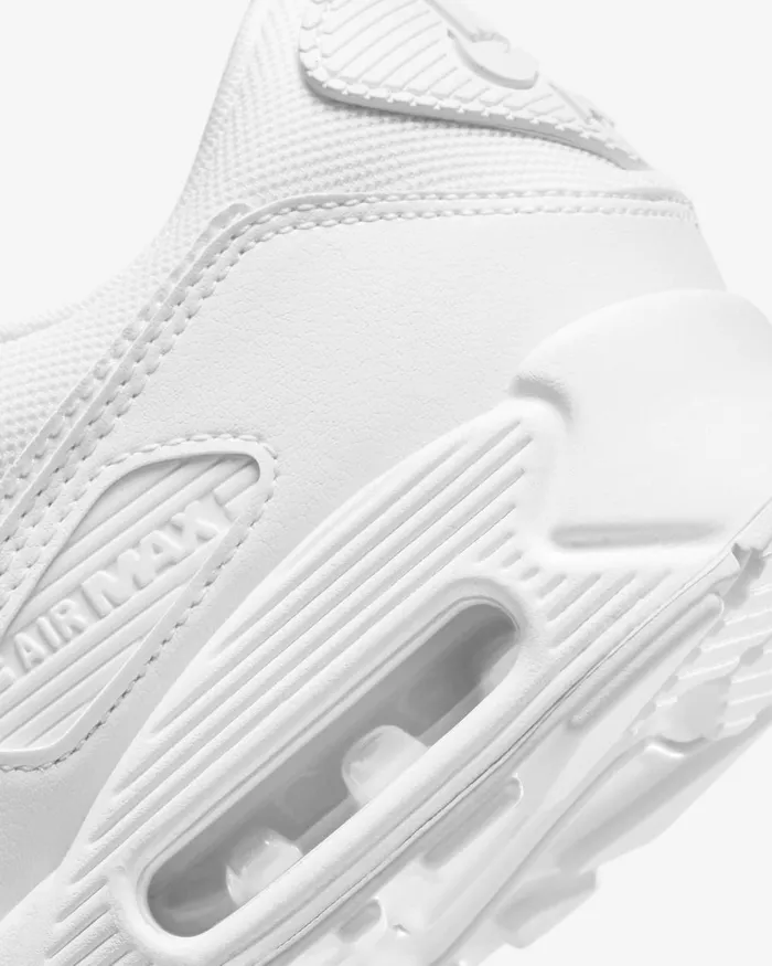 Women Nike Lifestyle Air Max 90 Whitewhitewhite