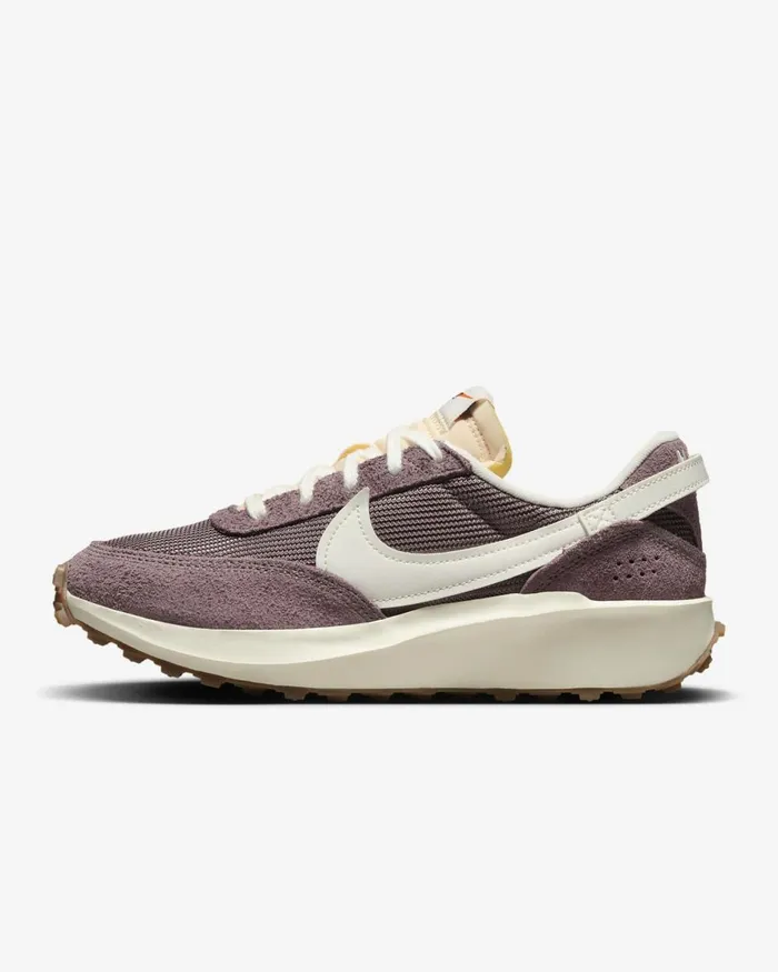 Women Nike Lifestyle Waffle Debut Vintage Plum Eclipsecoconut Milkgum Medium Brownsail