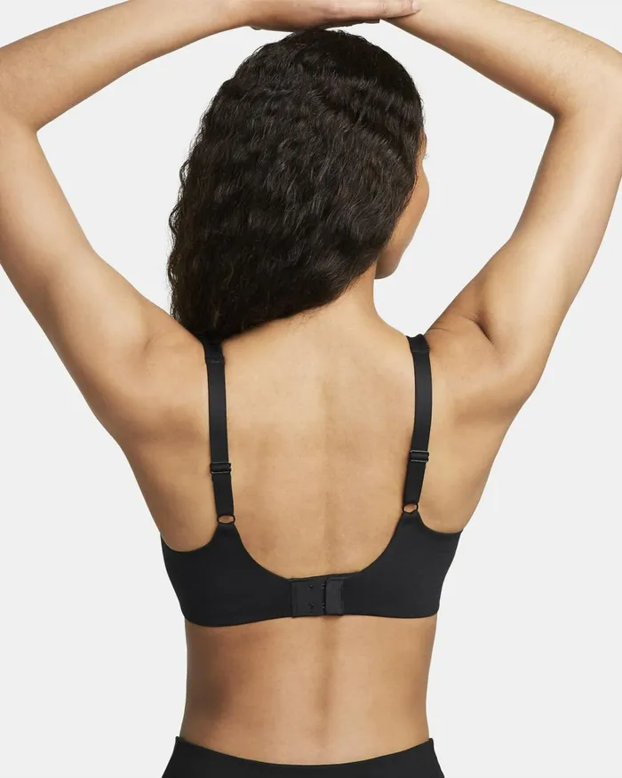 Women Nike Sports Bras Alate Coverage Blackblackcool Grey