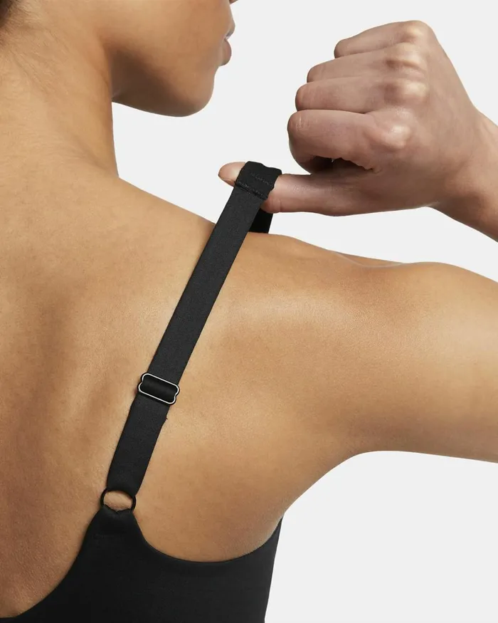 Women Nike Sports Bras Alate Coverage Blackblackcool Grey