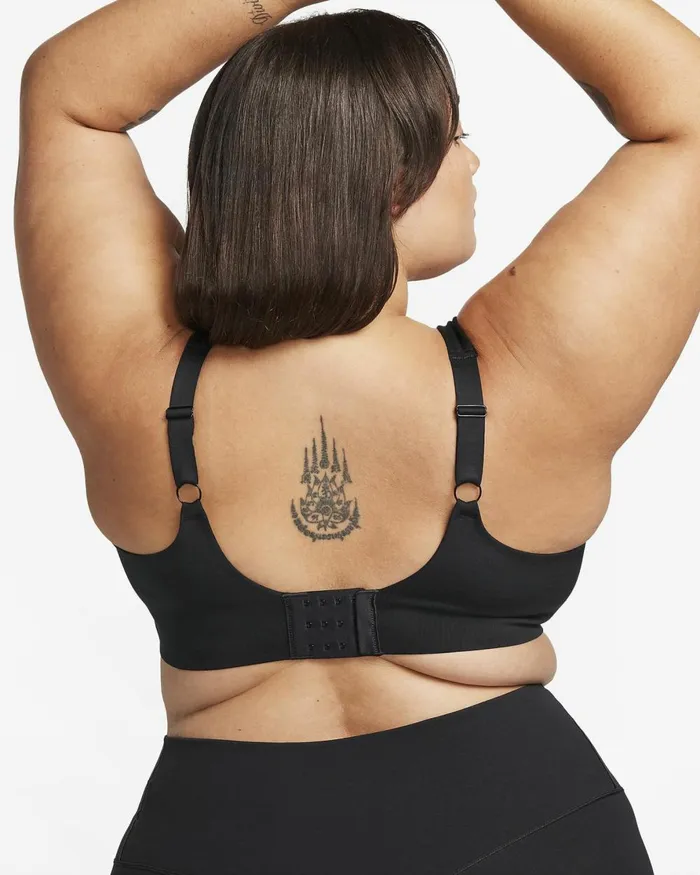 Women Nike Sports Bras Alate Coverage Blackblackcool Grey