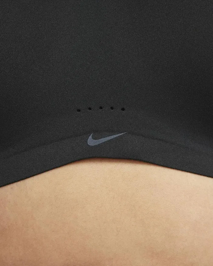 Women Nike Sports Bras Alate Coverage Blackblackcool Grey