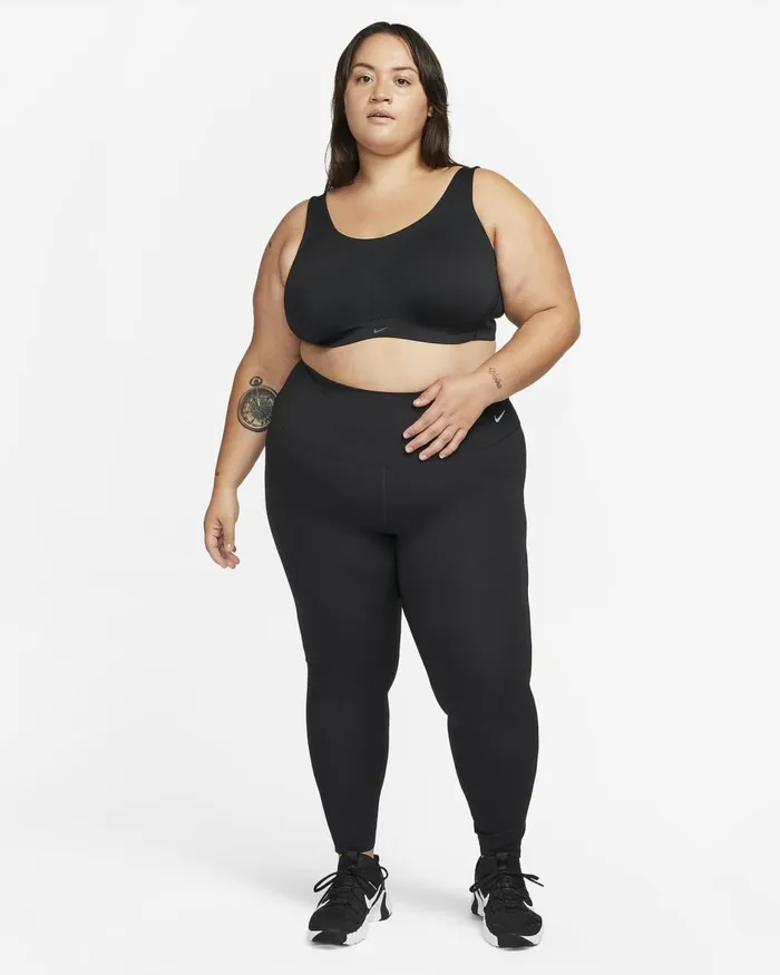Women Nike Sports Bras Alate Coverage Blackblackcool Grey