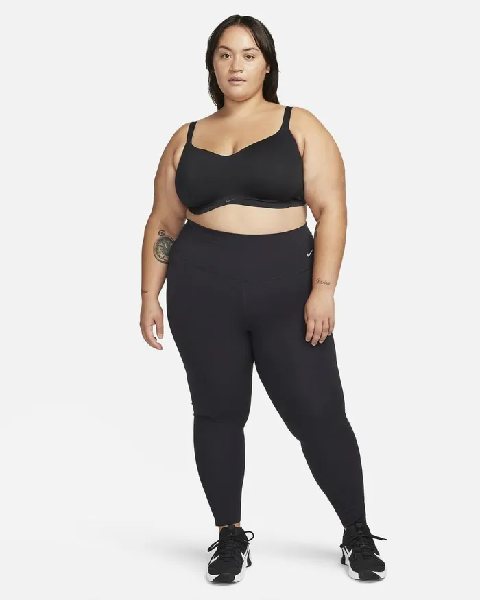 Women Nike Sports Bras Alate Minimalist Blackblackdark Smoke Grey