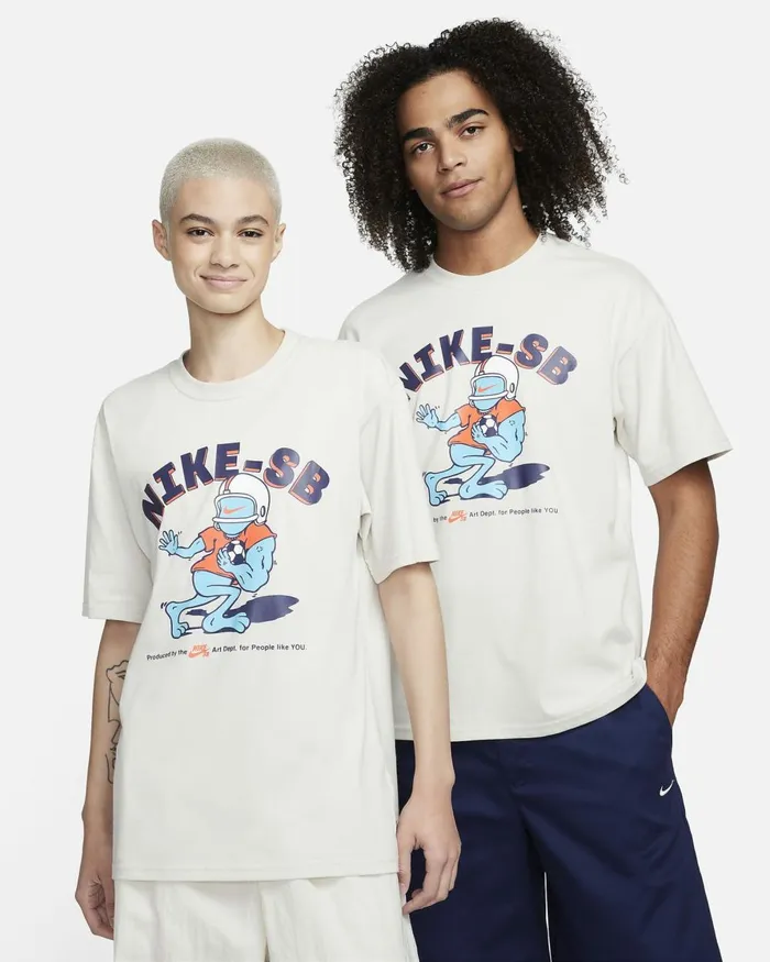 Women Nike Tops And TShirts SB Light Bone