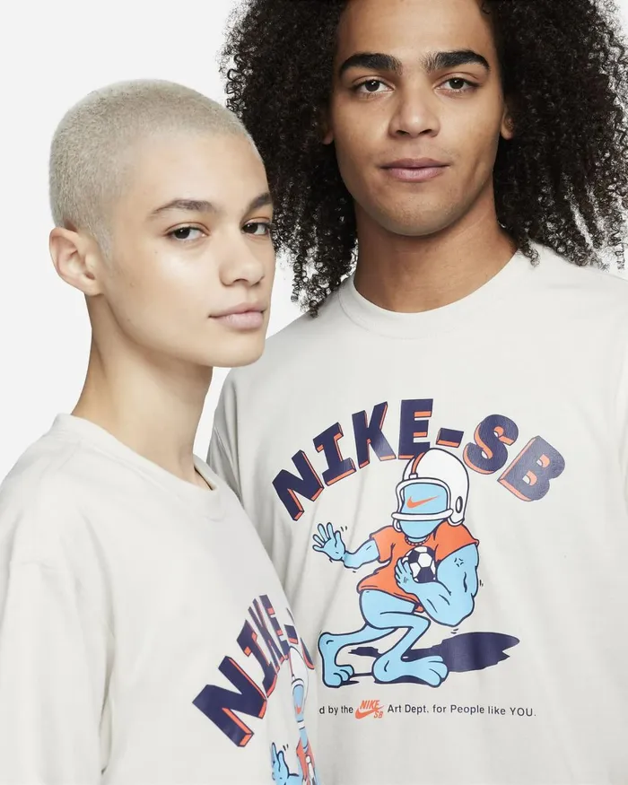 Women Nike Tops And TShirts SB Light Bone