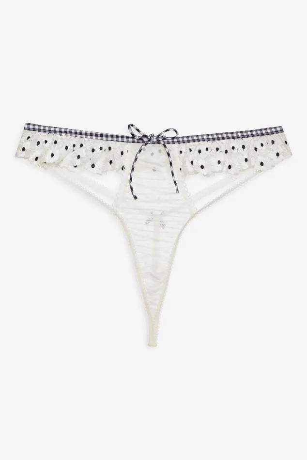 Women Odette High Waisted Panty Ivory For Love and Lemons Lingerie Women Odette High Waisted Panty Ivory For Love and Lemons Lingerie