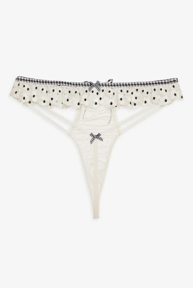 Women Odette High Waisted Panty Ivory For Love and Lemons Lingerie Women Odette High Waisted Panty Ivory For Love and Lemons Lingerie
