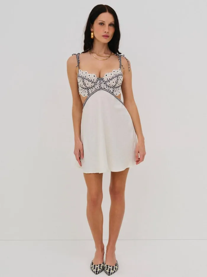 Women Odette Slip Dress White For Love and Lemons Lingerie Women Odette Slip Dress White For Love and Lemons Lingerie