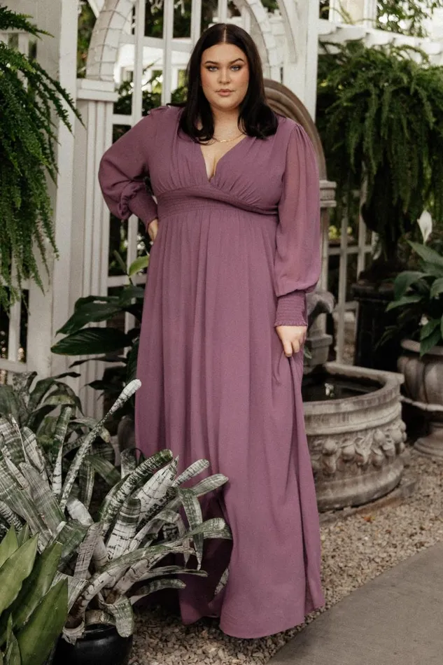 Women Olivia Maxi Dress Vintage Plum Baltic Born Bump Friendly Women Olivia Maxi Dress Vintage Plum Baltic Born Bump Friendly