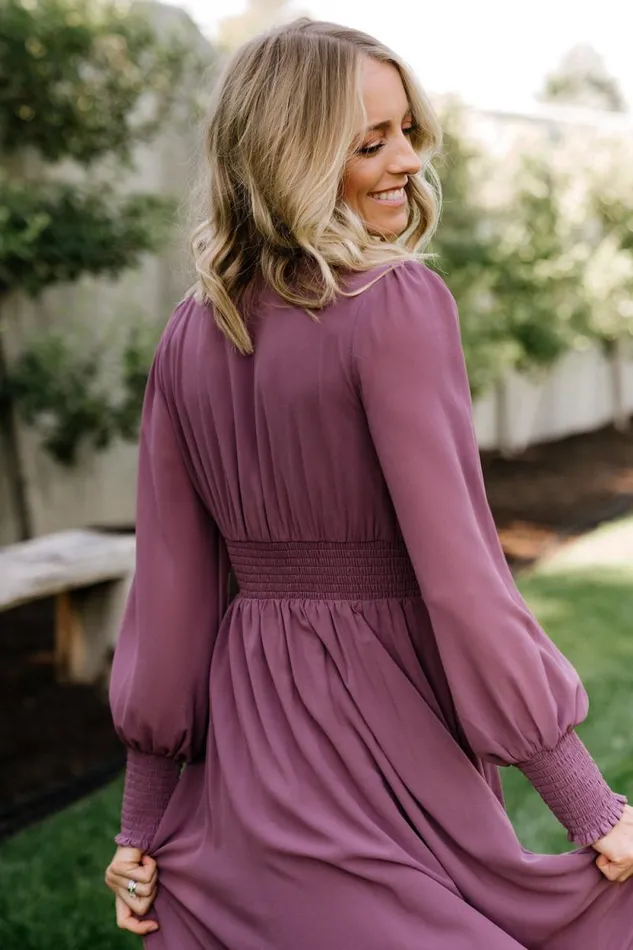 Women Olivia Maxi Dress Vintage Plum Baltic Born Bump Friendly Women Olivia Maxi Dress Vintage Plum Baltic Born Bump Friendly