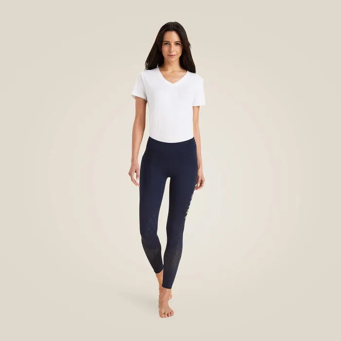 Women Pants and Shorts Ariat Eos Knee Patch Tight Navy Women Pants and Shorts Ariat Eos Knee Patch Tight Navy