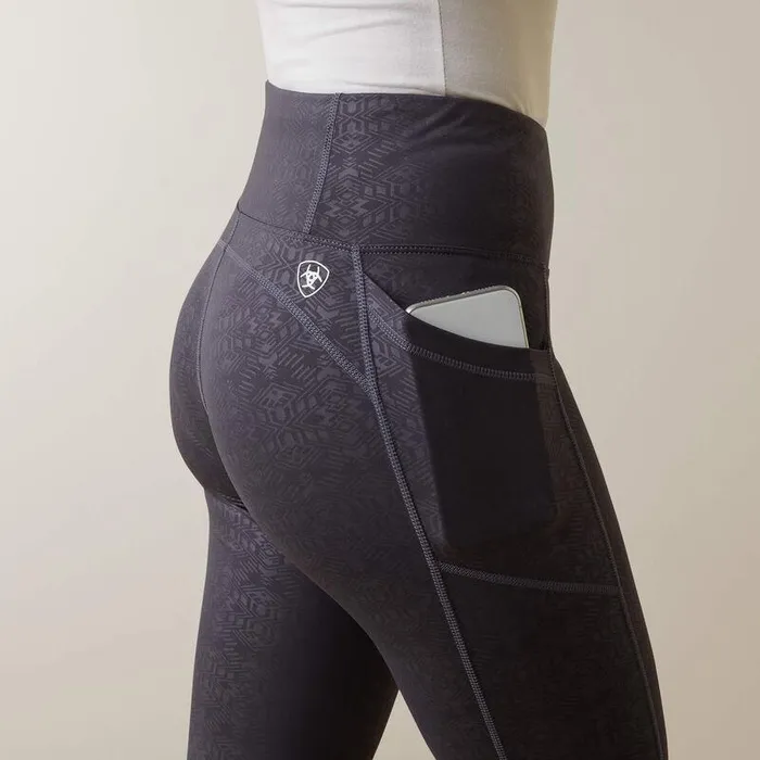 Women Pants and Shorts Ariat Tek Tight Zia Embossed Periscope Women Pants and Shorts Ariat Tek Tight Zia Embossed Periscope
