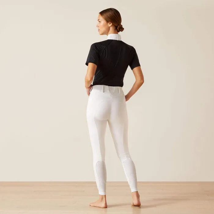Women Pants and Shorts Ariat Tri Factor Grace Knee Patch Breech White Women Pants and Shorts Ariat Tri Factor Grace Knee Patch Breech White