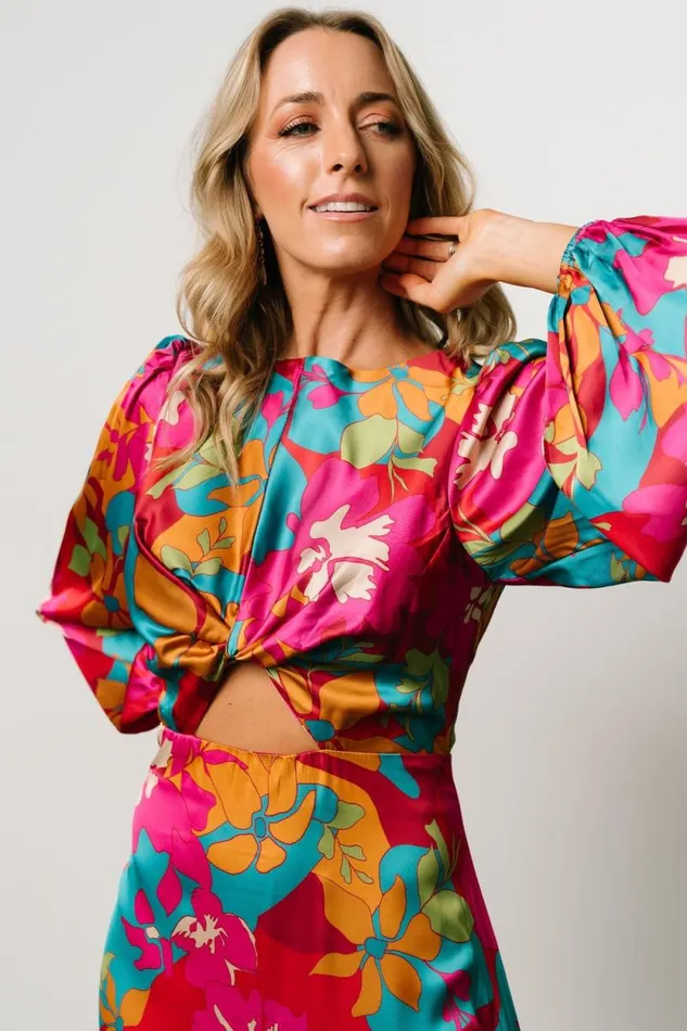 Women Paradisia Cut Out Maxi Dress Multi Baltic Born Maxi Dresses Women Paradisia Cut Out Maxi Dress Multi Baltic Born Maxi Dresses