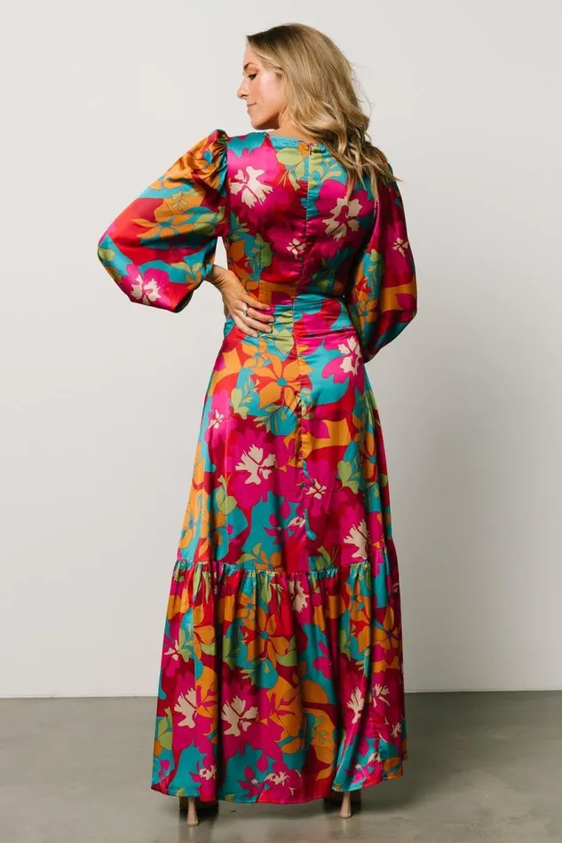 Women Paradisia Cut Out Maxi Dress Multi Baltic Born Maxi Dresses Women Paradisia Cut Out Maxi Dress Multi Baltic Born Maxi Dresses
