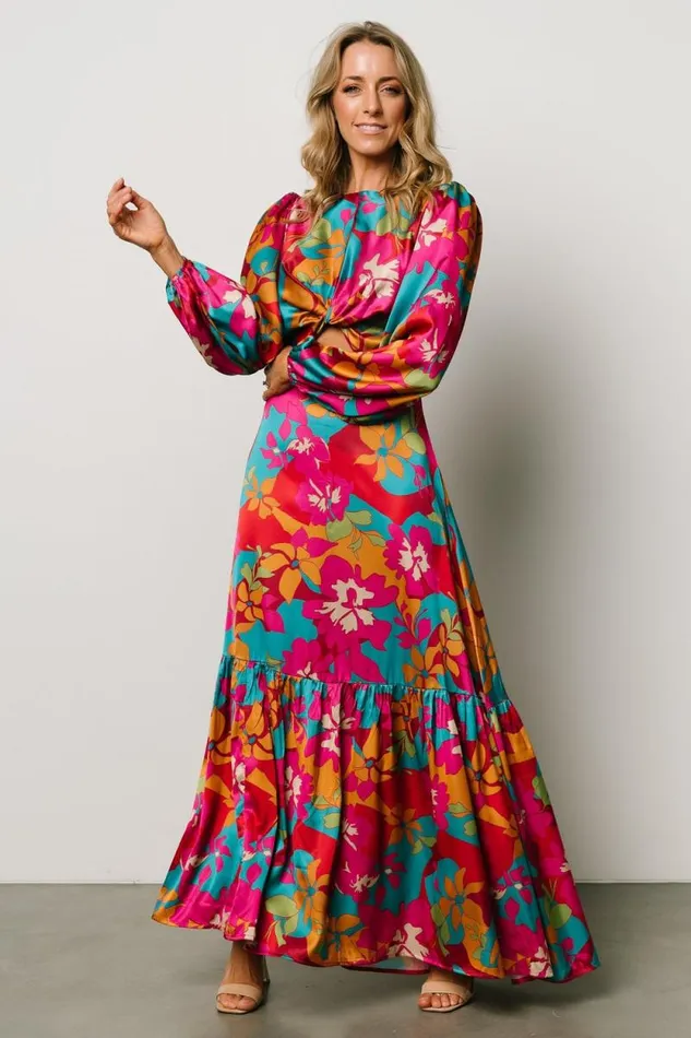 Women Paradisia Cut Out Maxi Dress Multi Baltic Born Maxi Dresses Women Paradisia Cut Out Maxi Dress Multi Baltic Born Maxi Dresses
