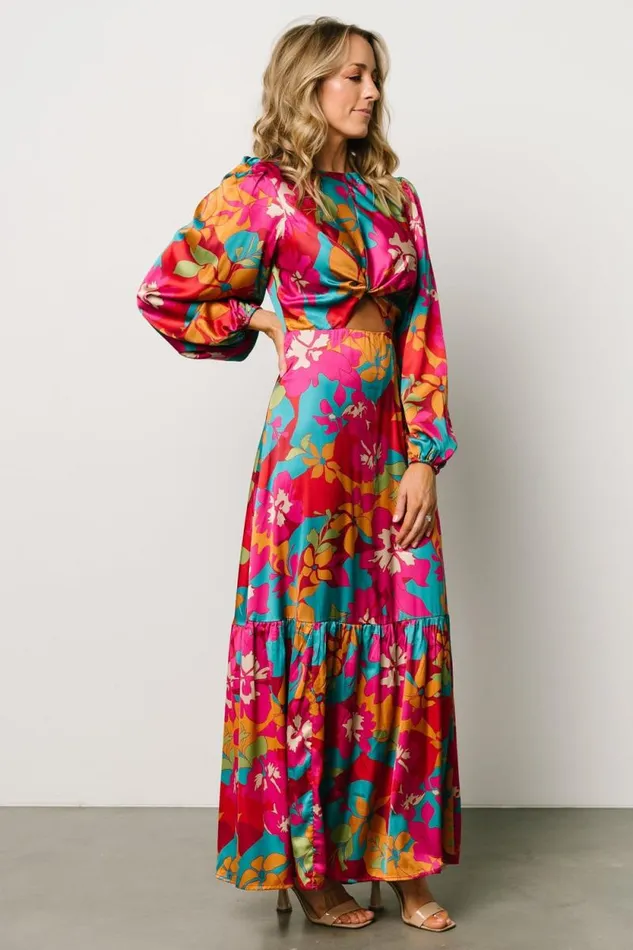 Women Paradisia Cut Out Maxi Dress Multi Baltic Born Maxi Dresses Women Paradisia Cut Out Maxi Dress Multi Baltic Born Maxi Dresses