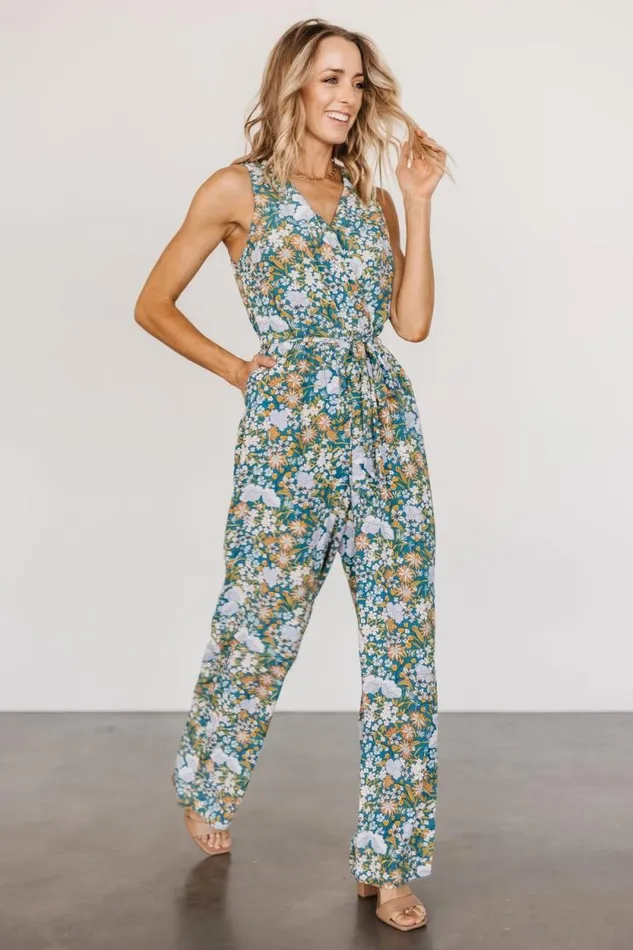 Women Paulette Jumpsuit Jade Multi Baltic Born Jumpsuits and Rompers Women Paulette Jumpsuit Jade Multi Baltic Born Jumpsuits and Rompers