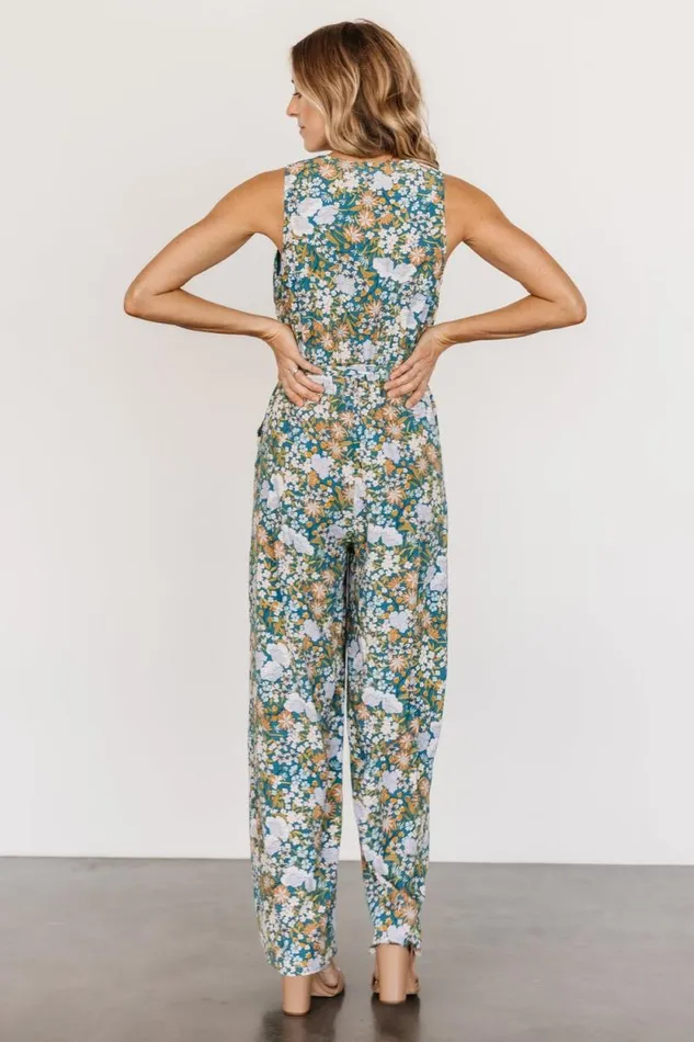 Women Paulette Jumpsuit Jade Multi Baltic Born Jumpsuits and Rompers Women Paulette Jumpsuit Jade Multi Baltic Born Jumpsuits and Rompers